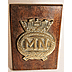 Brass Merchant Navy Desk Plaque - Click for the bigger picture