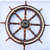 Fine 8 Spoke Ships Wheel - Click for the bigger picture